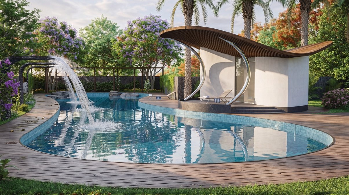 Resort Style Swimming Pool at The Vana Estate