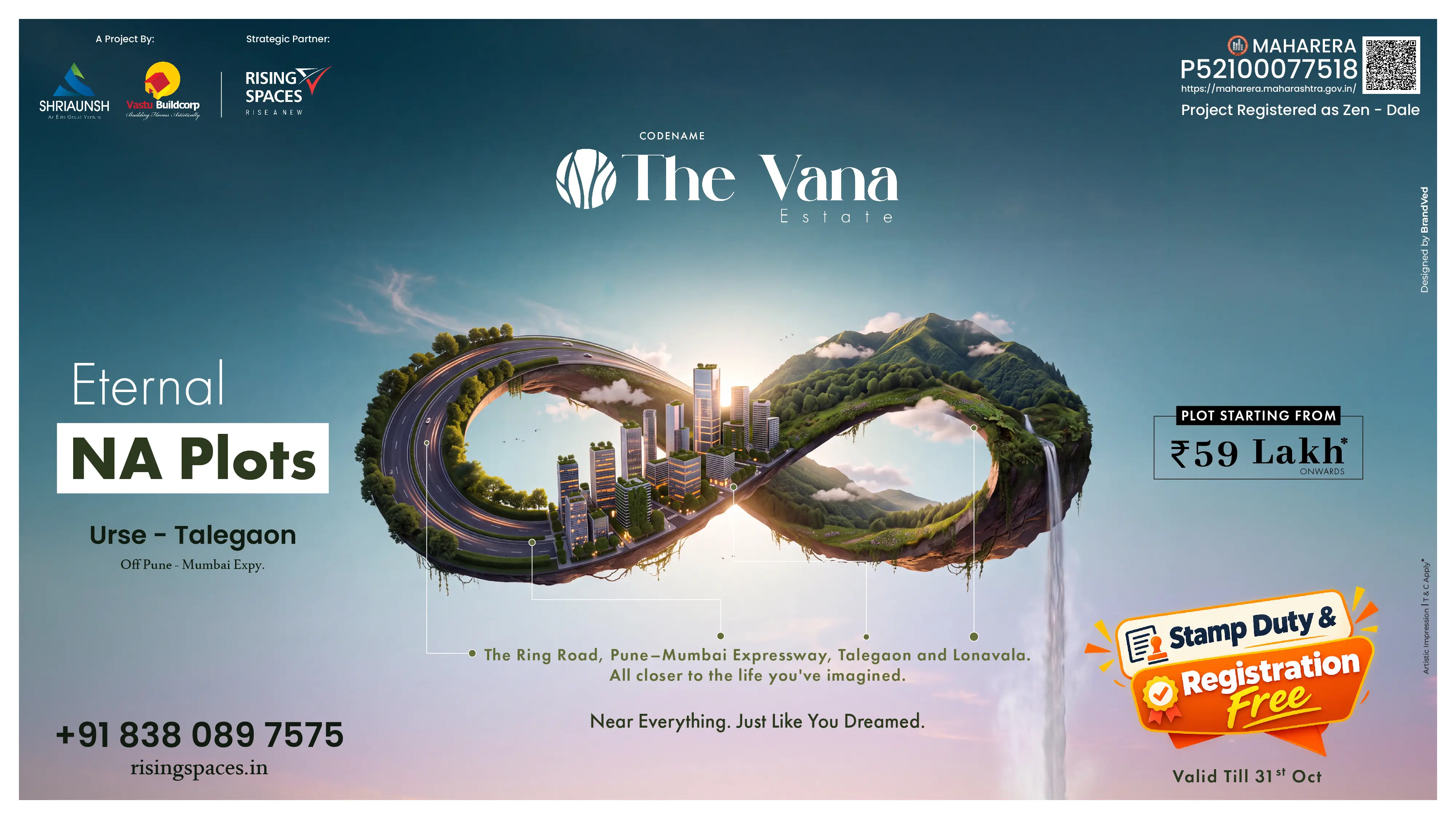 The Vana Estate — Residential NA Plots at Urse-Talegaon
