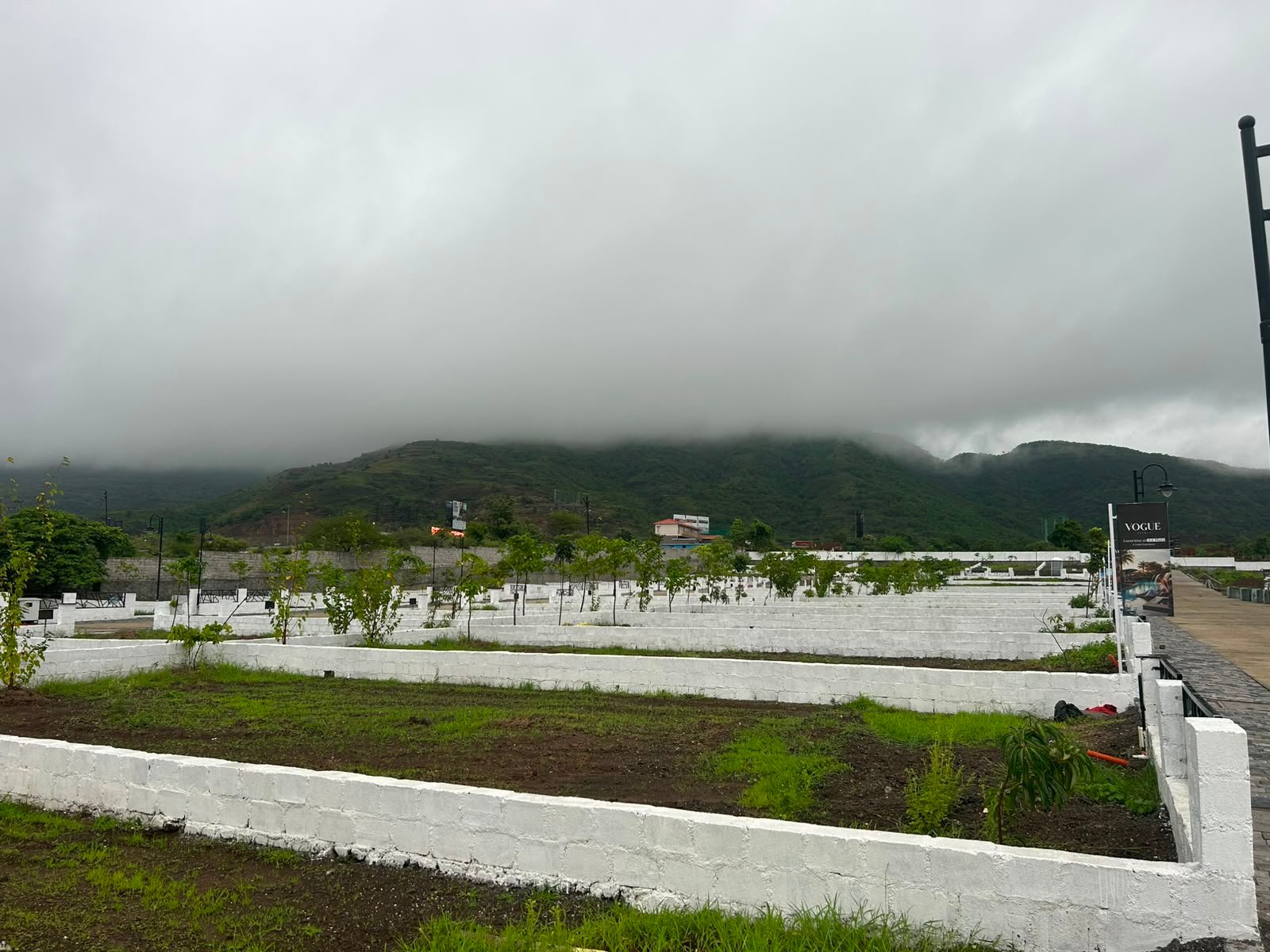 The Vana Estate — site plots with scenic hill view