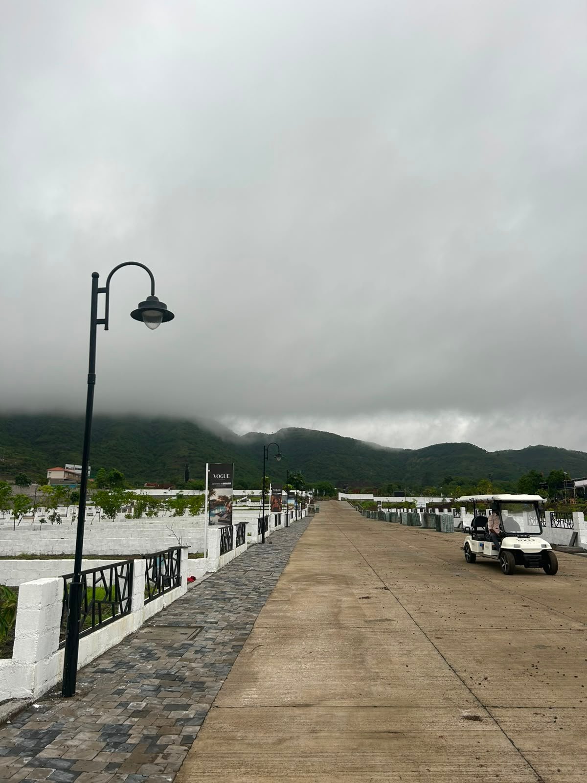 The Vana Estate — internal road at the site