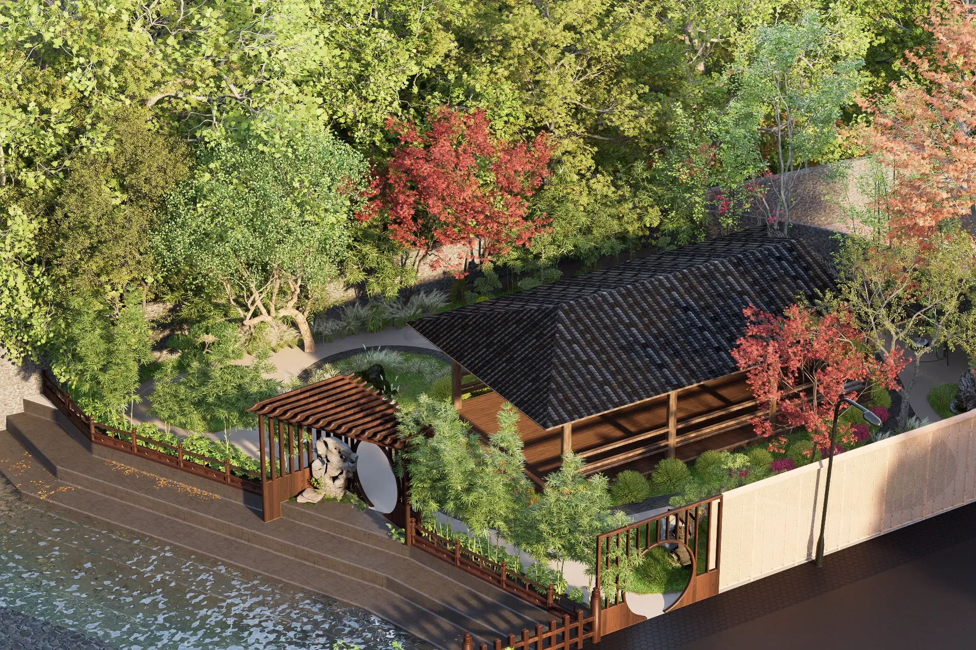 Meditation Area at The Vana Estate
